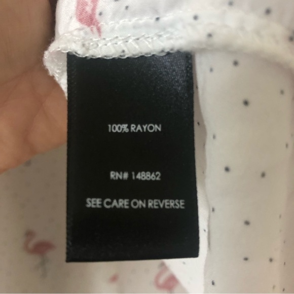 Harper Challis Button-Front 3/4 Sleeve Blouse Size 2X - Picture 5 of 8